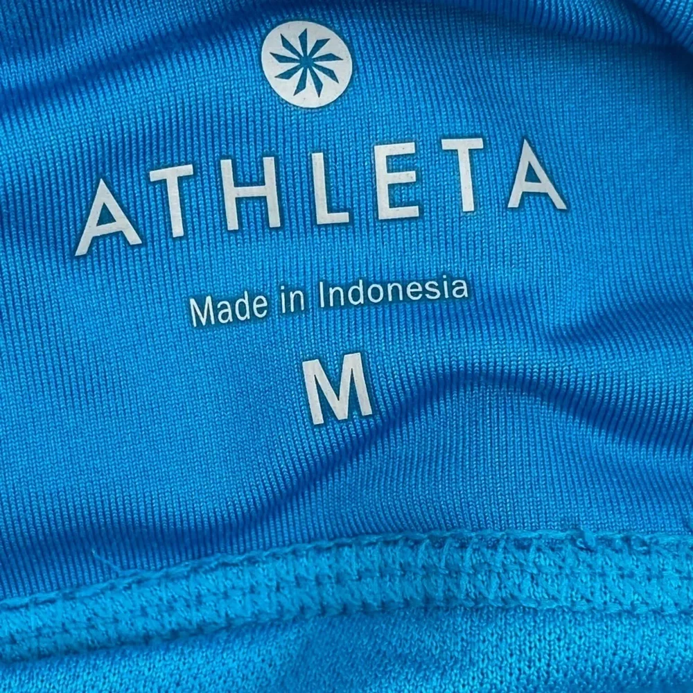 Athleta Ready Set Go Shorts Aqua size M - Picture 4 of 8